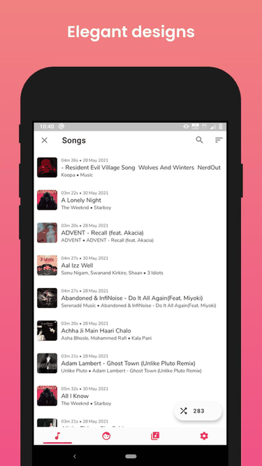 Music Player Lite screenshot