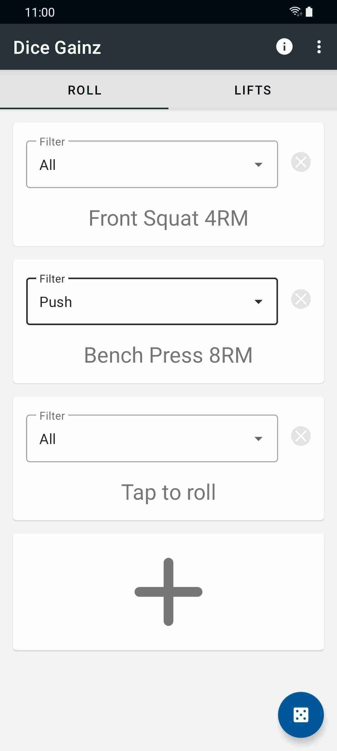 Dice Gainz screenshot
