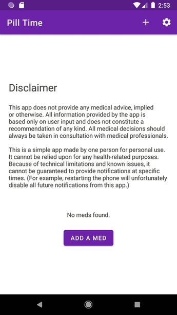 Pill Time screenshot