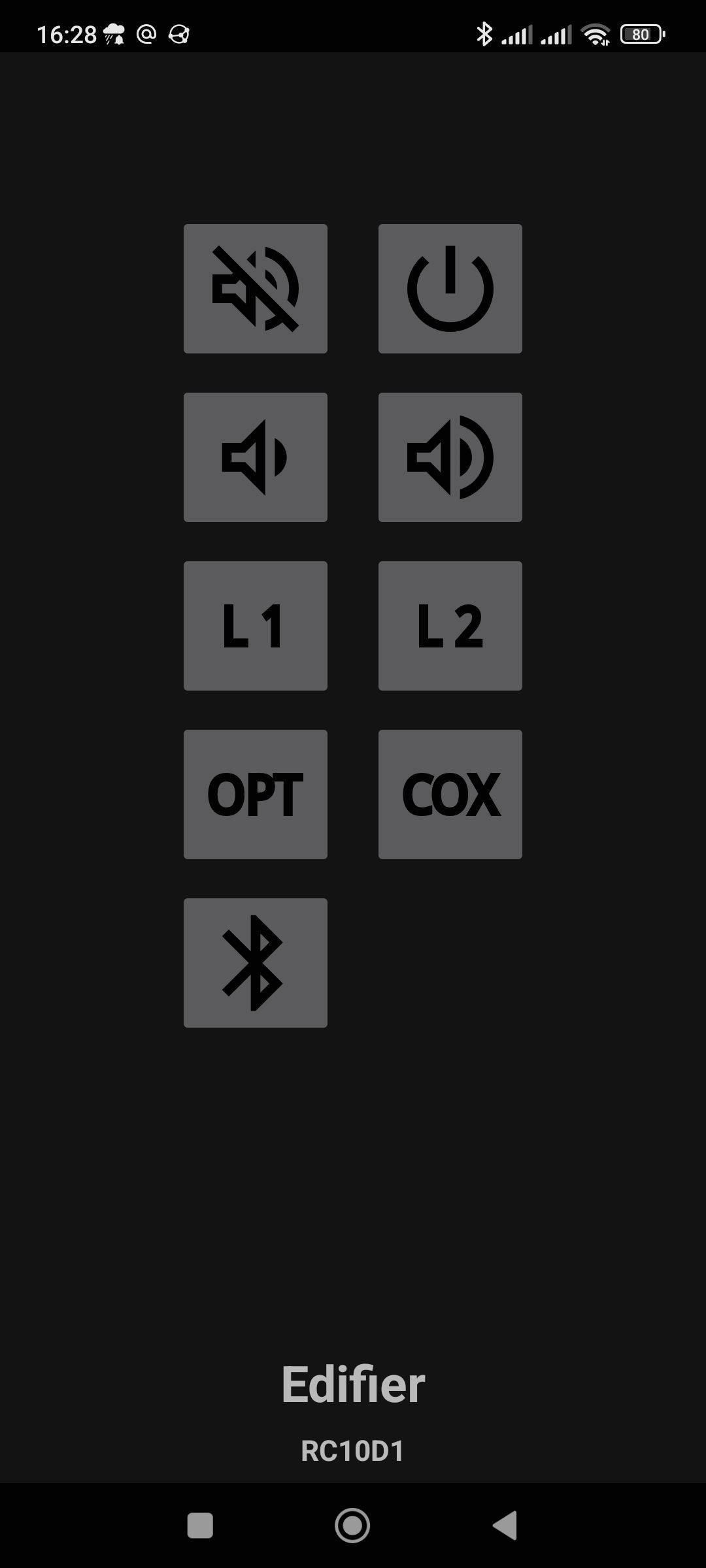 Edifier RC10D1 screenshot