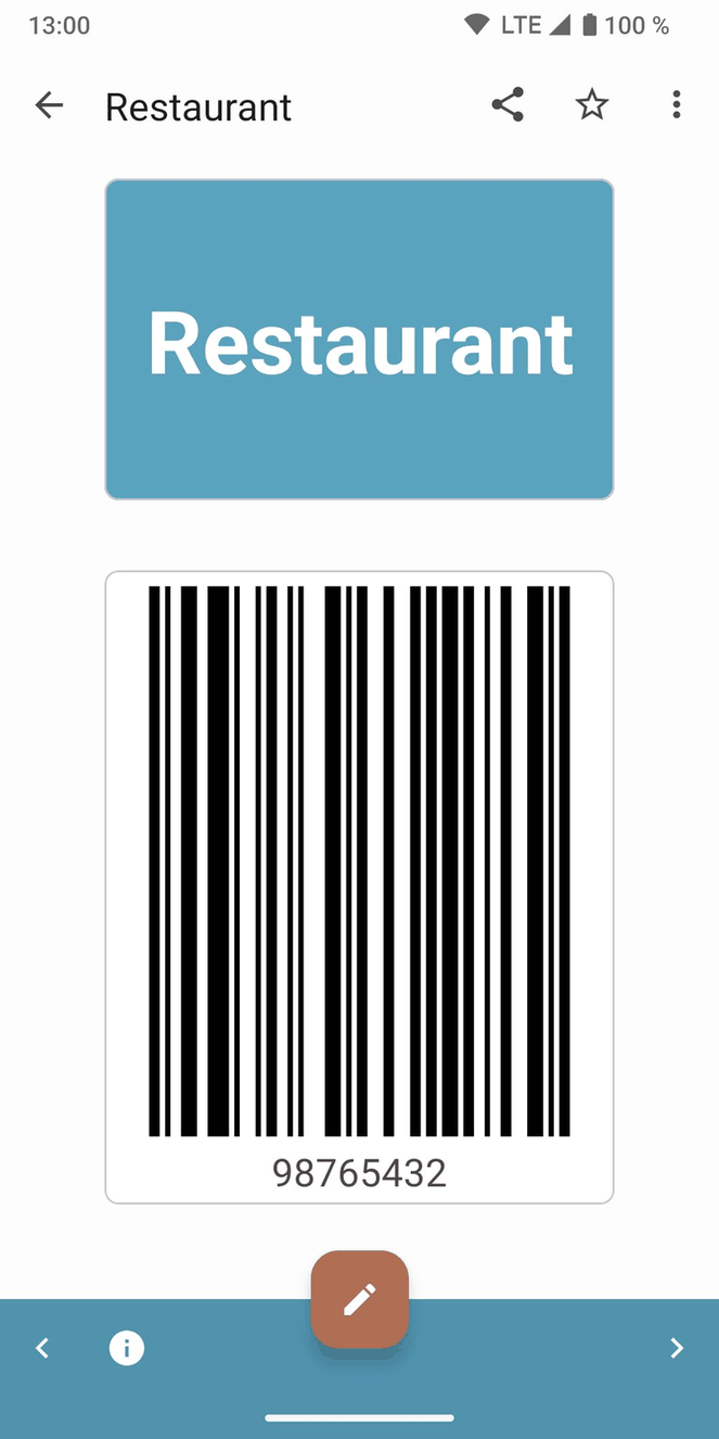 Catima — Loyalty Card Wallet screenshot