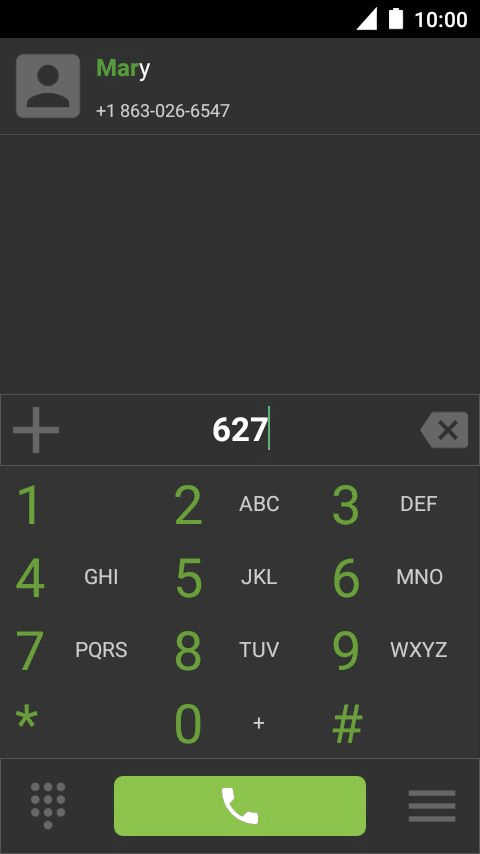 Emerald Dialer screenshot