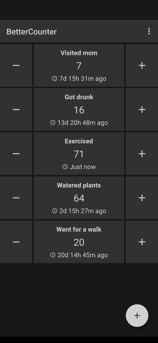 BetterCounter screenshot