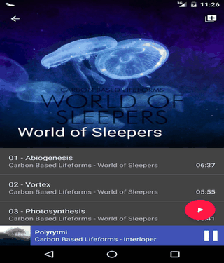 Odyssey Music Player screenshot