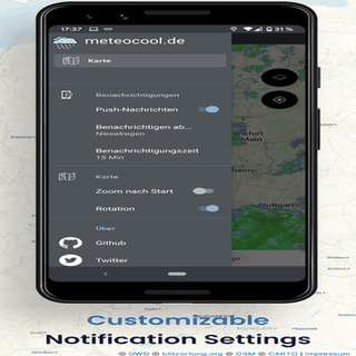 Meteocool screenshot