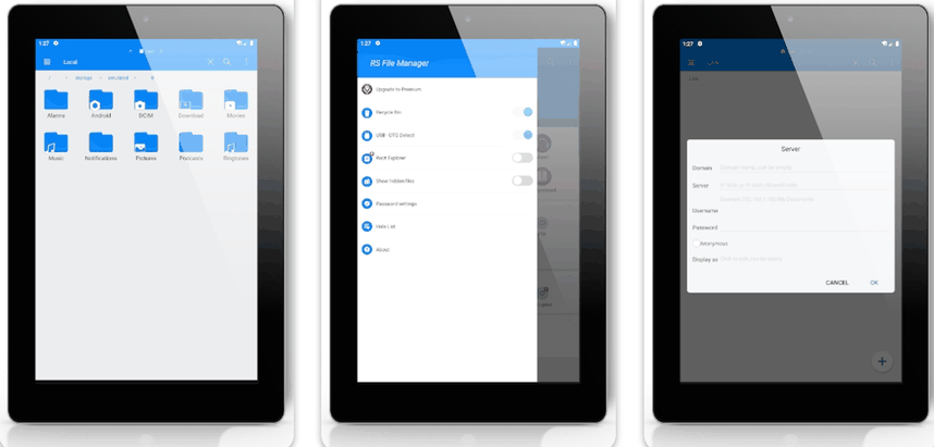 RS File Manager screenshot