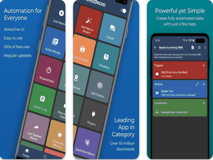 MacroDroid screenshot