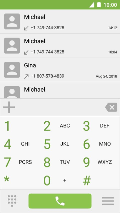 Emerald Dialer screenshot