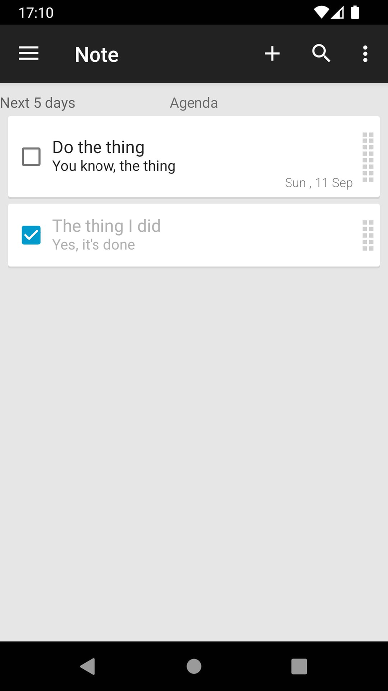 NoNonsense Notes screenshot