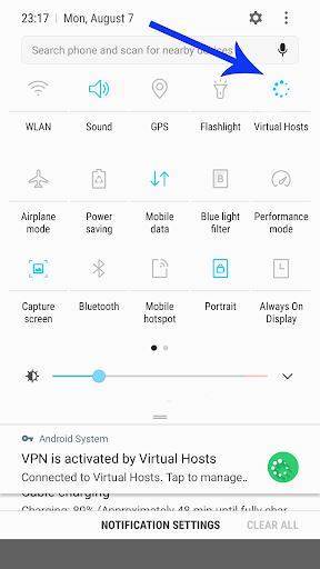 Virtual Host screenshot