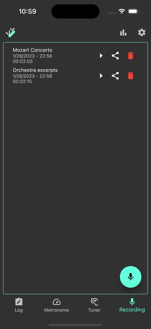 Practice Suite screenshot