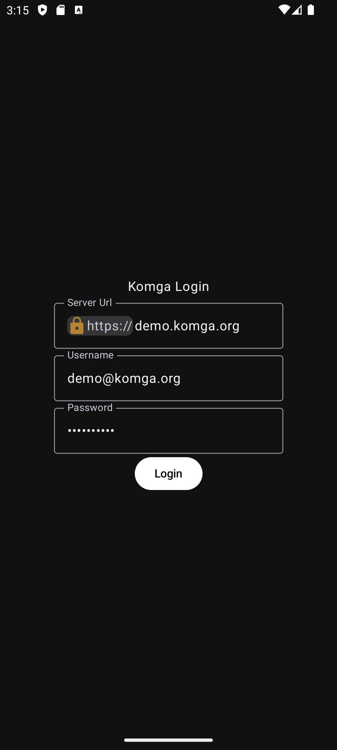 Komelia screenshot