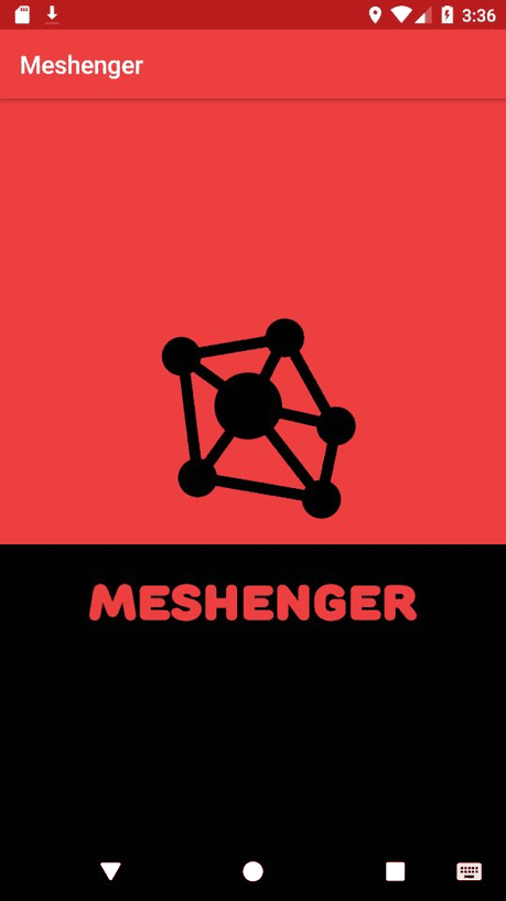 Meshenger screenshot