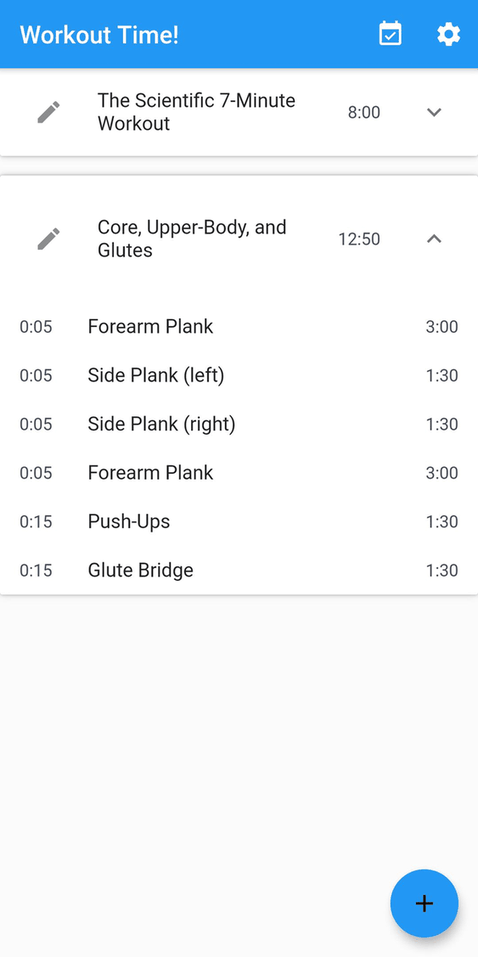 Workout Time! screenshot