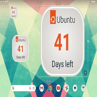 Ubuntu Countdown Widget screenshot