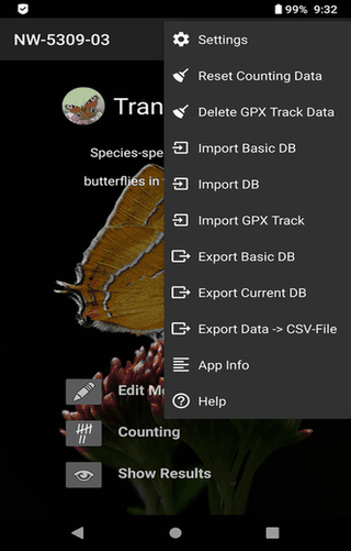 TransektCount screenshot