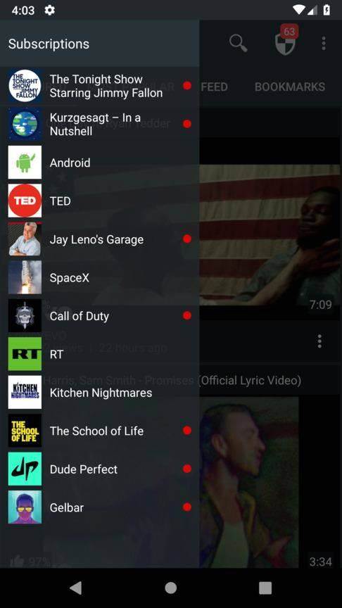 SkyTube screenshot