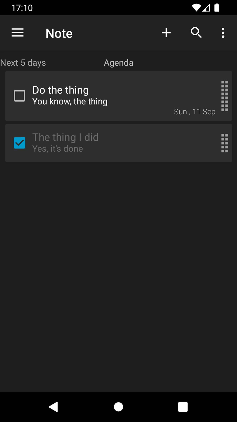 NoNonsense Notes screenshot