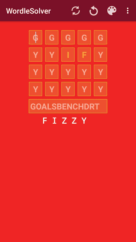 WordleSolver screenshot