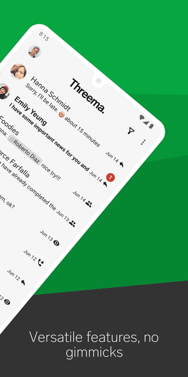 Threema Libre screenshot