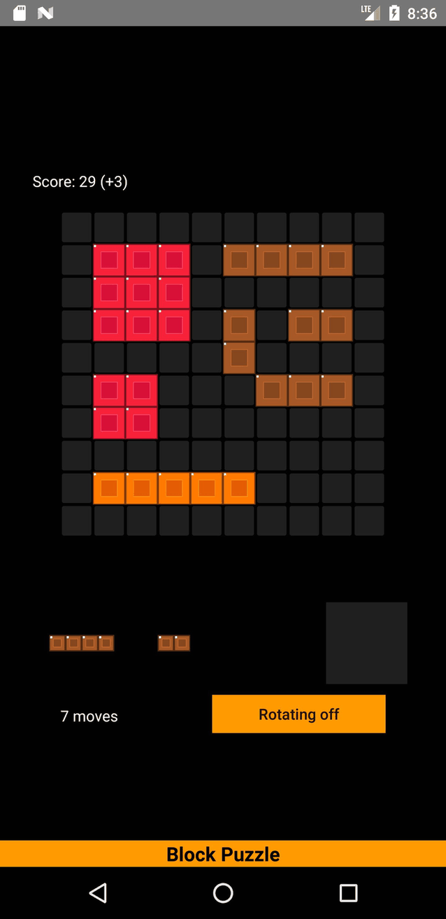 Block Puzzle Stone Wars screenshot