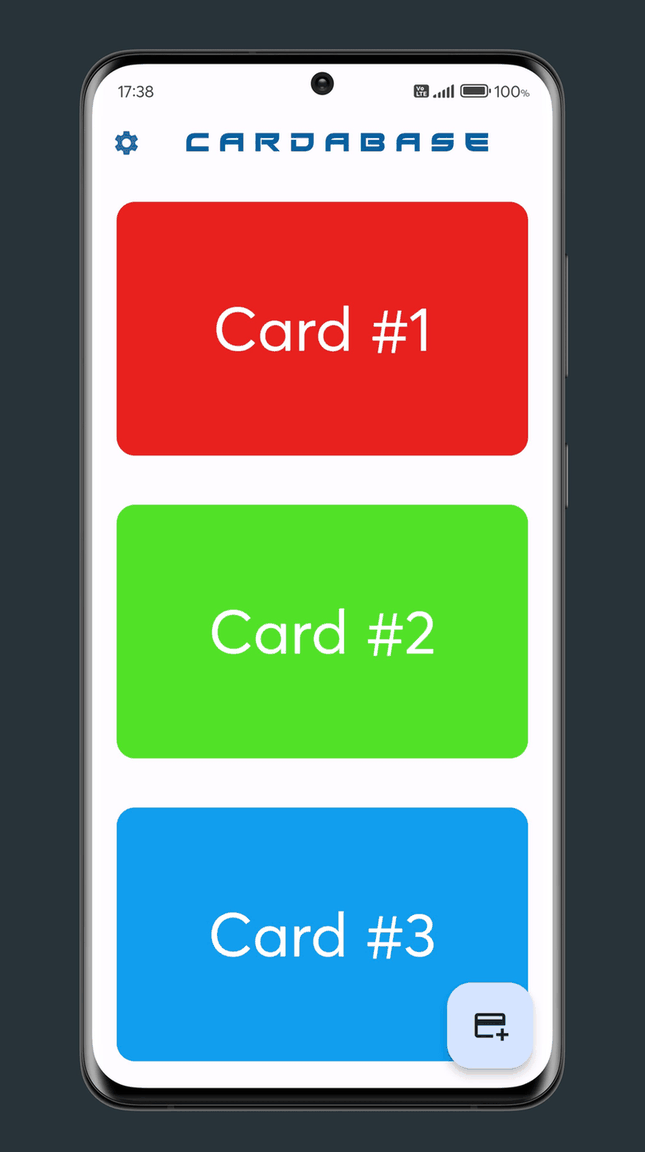 Cardabase screenshot