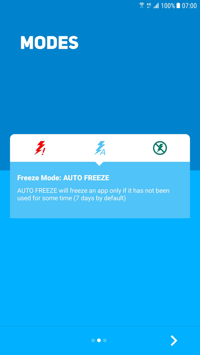 SuperFreezZ App stopper screenshot