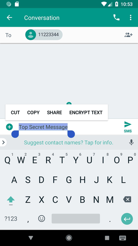 Encrypt Text screenshot