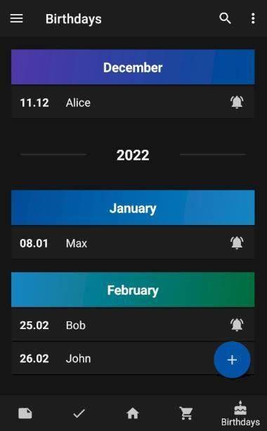 PocketPlan screenshot