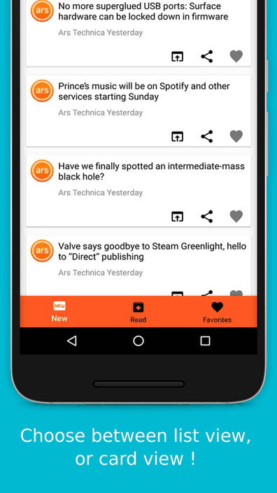 Reader for Selfoss screenshot