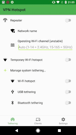 VPN Hotspot screenshot