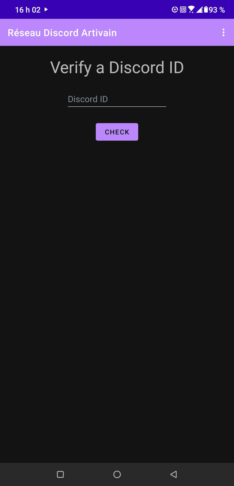 Réseau Discord Artivain screenshot