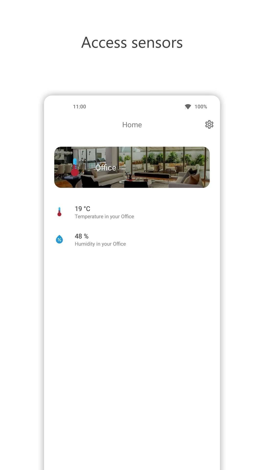 Home App screenshot