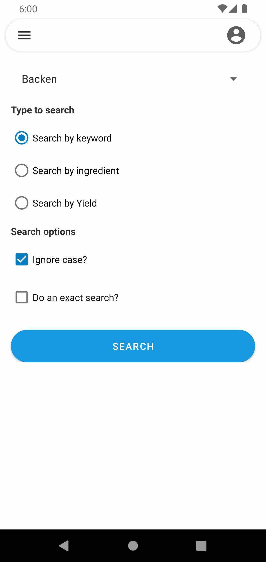 Nextcloud Cookbook screenshot