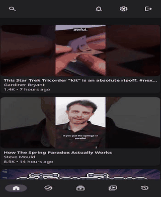 Materialious screenshot