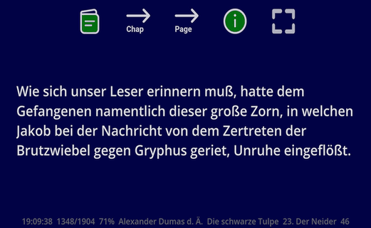 ProseReader screenshot
