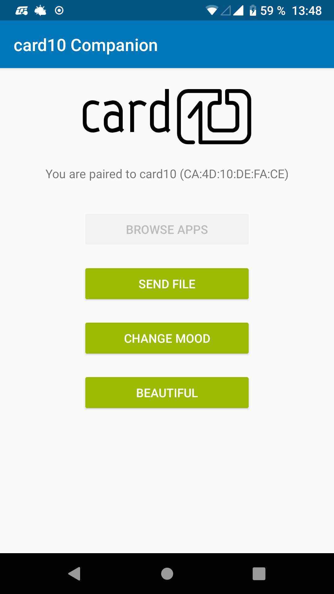 card10 Companion screenshot