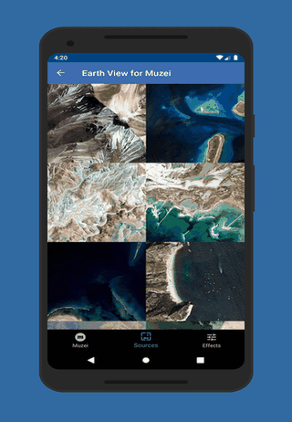 Earth View for Muzei screenshot