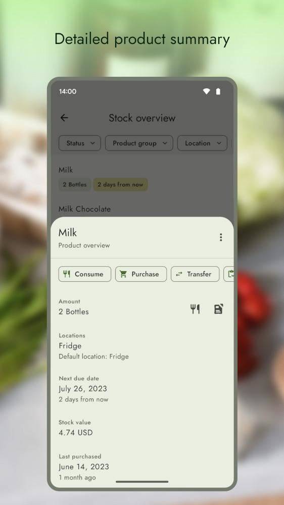 Grocy: Self-hosted Grocery Management screenshot