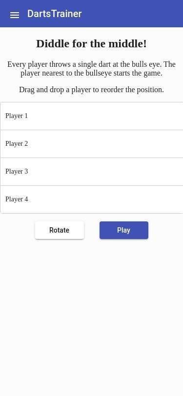 DartsTrainer screenshot