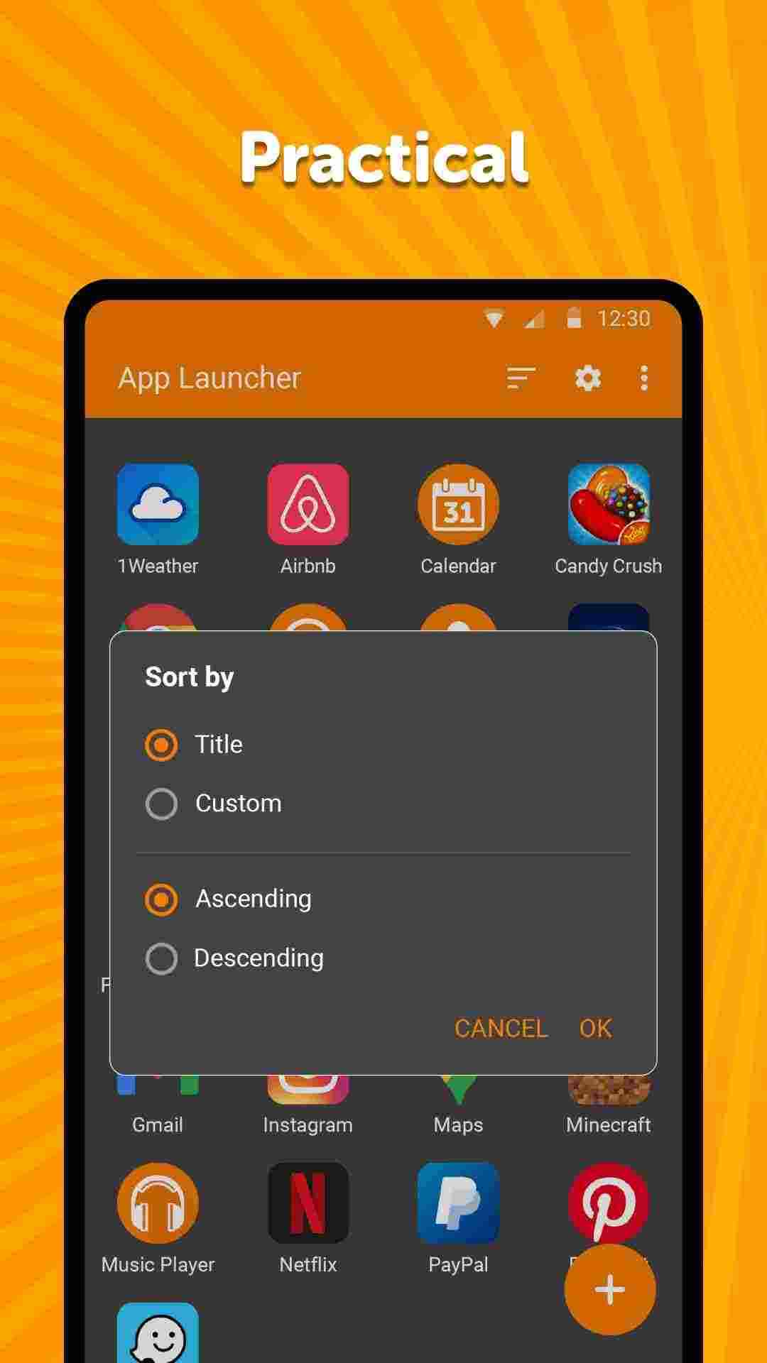 Simple App Launcher screenshot