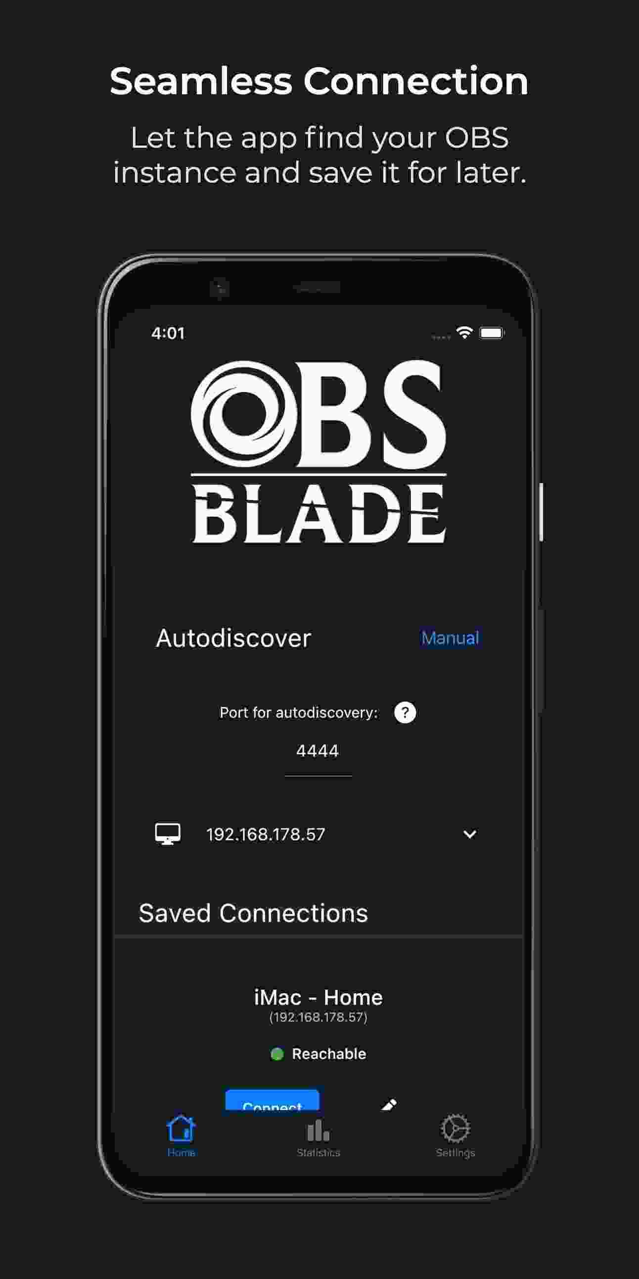 OBS Blade screenshot