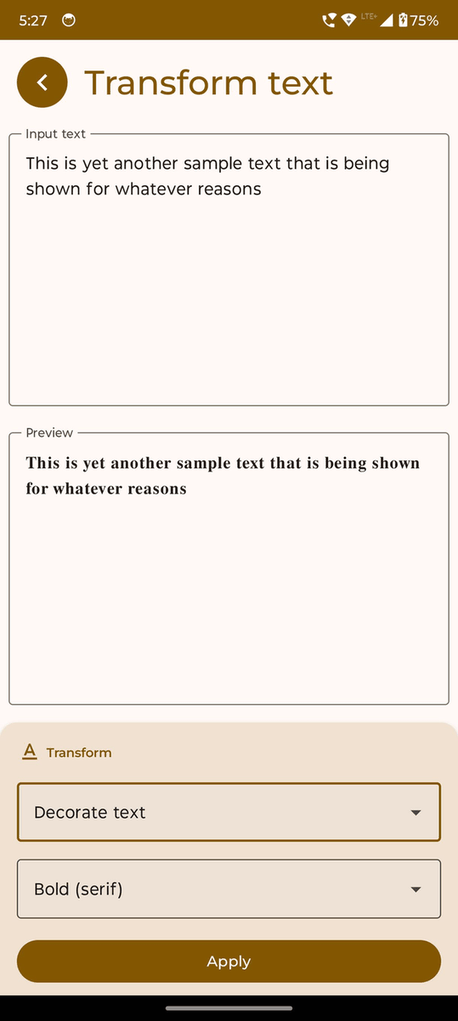 Text Tools screenshot