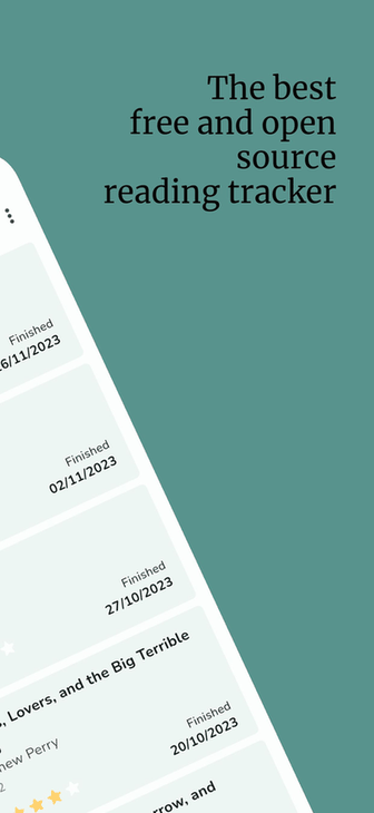 Openreads screenshot