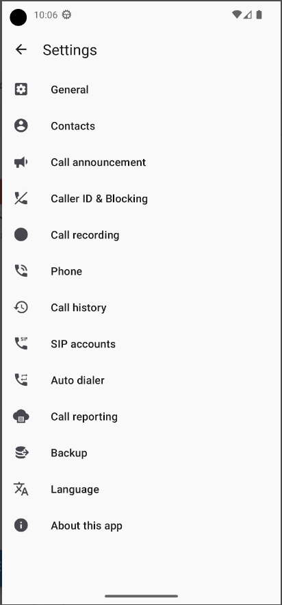 ACR Phone screenshot