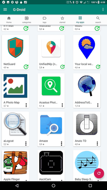 G-Droid screenshot