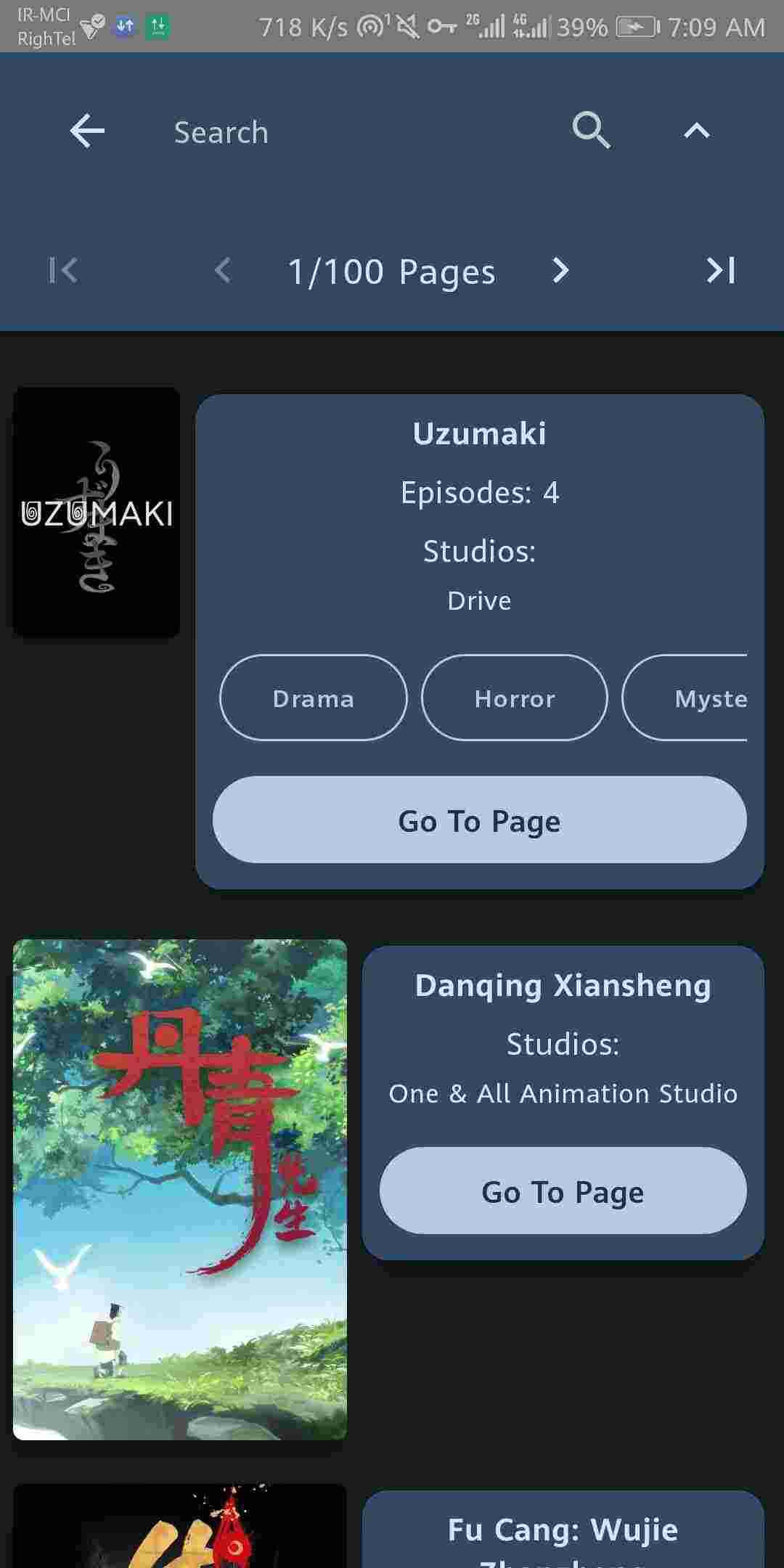 WikiAnime screenshot