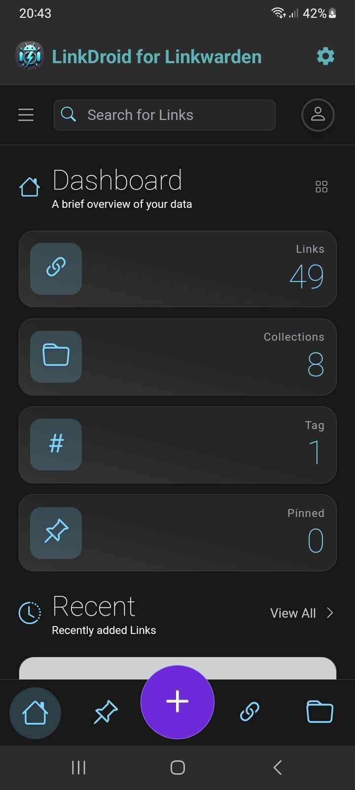 LinkDroid for Linkwarden screenshot