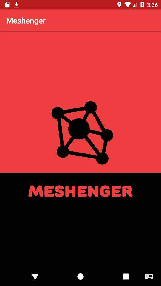 Meshenger screenshot