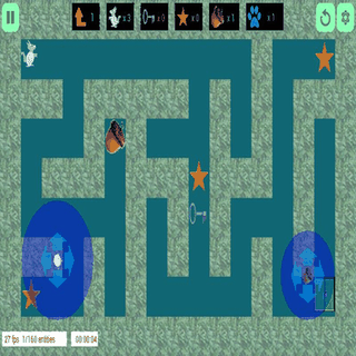 The Squirrel's Maze 2D screenshot